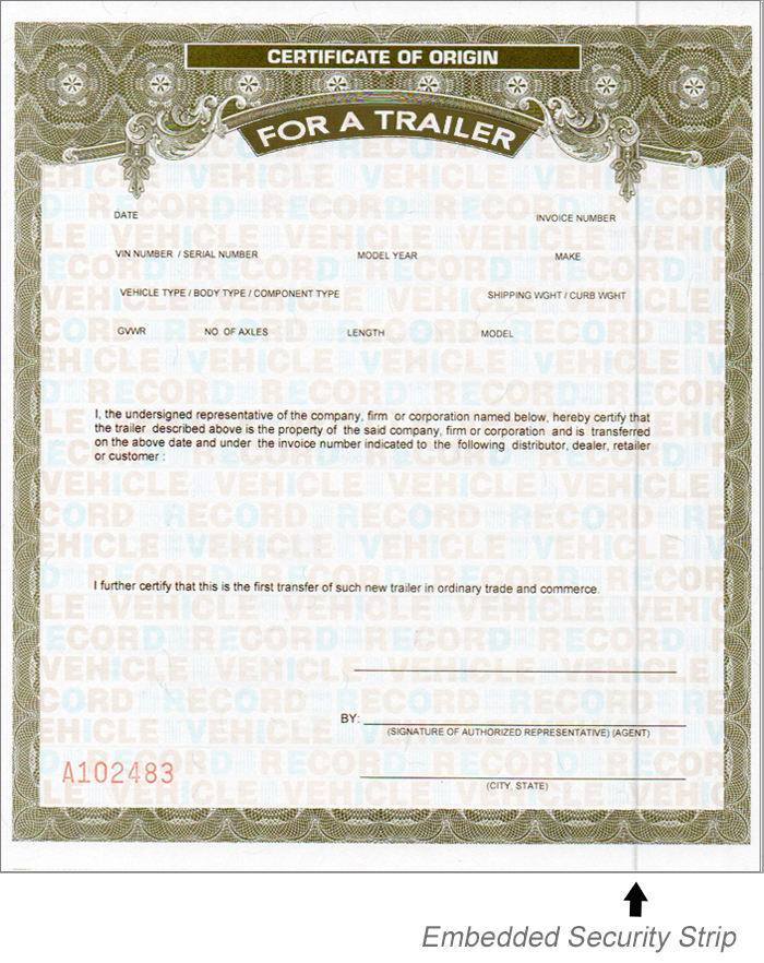 TRAILER MCO WITH EMBEDDED SECURITY STRIP